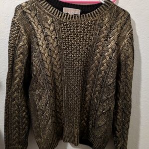 Michael Kors metallic sweater